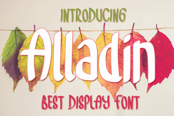 Alladin Font for Creative Branding Projects