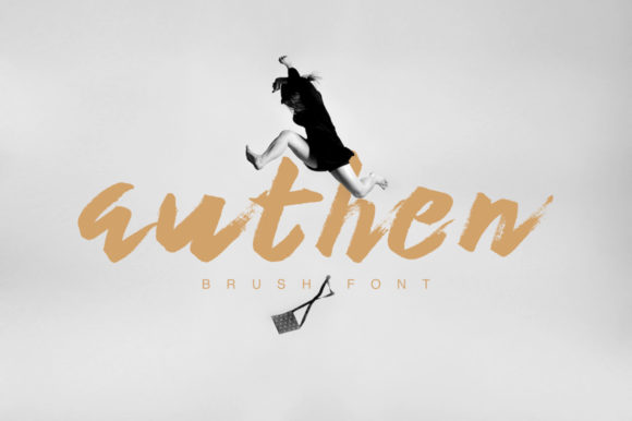 Authen: A Stylish Display Font for Handcrafted Digital Branding