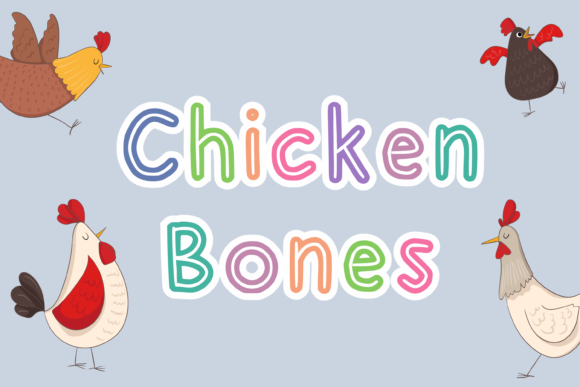 Chicken Bones Font for a Polished Business Look