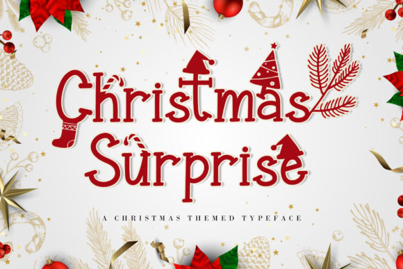 Christmas Surprise: The Festive Display Font for Holiday Campaigns