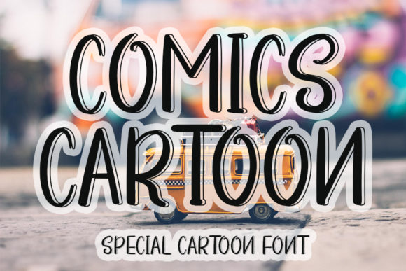 Comics Cartoon Font: A Quirky Display Typeface for Creative Projects