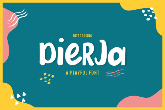 Dierja Font: A Playful Display Typeface for Your Brand