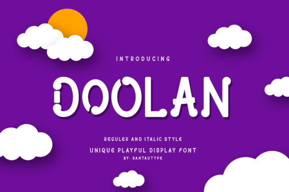 Doolan Font: A Playful Display Type for Creative Projects