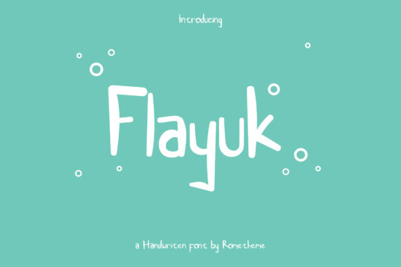 Flayuk Font: A Display Typeface for Editorial Elegance