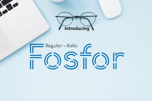 Fosfor Display Font in Branding Projects