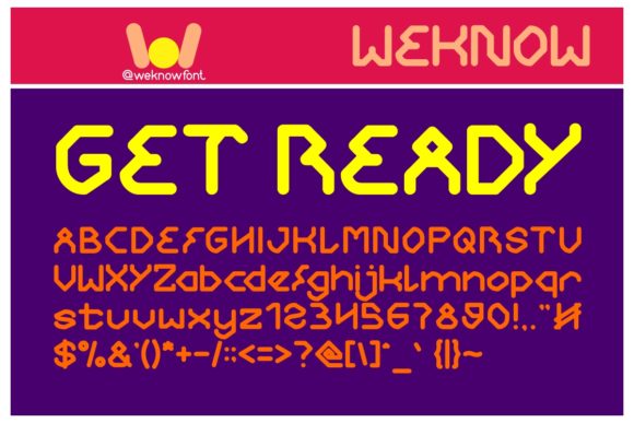 Get Ready Font for Modern Editorial Design