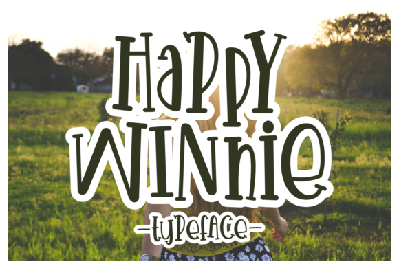 Happy Winnie Font for Playful Branding and Business Designs
