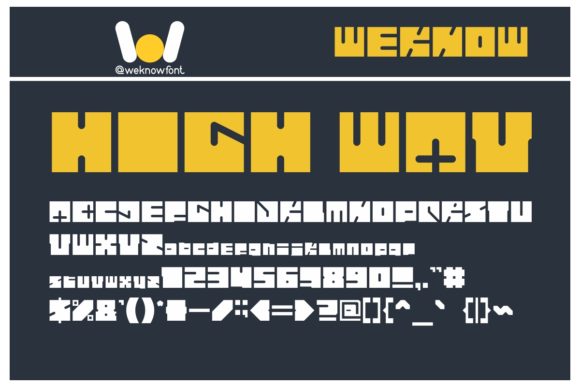 Highway Patrol Typeface for Bold Campaign Headlines