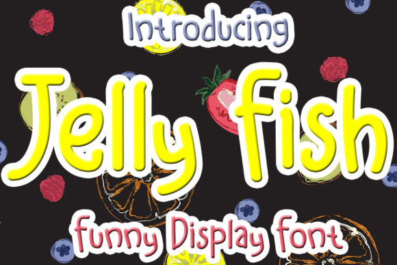 Jelly Fish Display Font Review for Makers