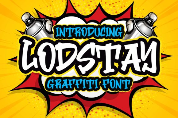 Lodstay Display Font for Bold Editorial Design