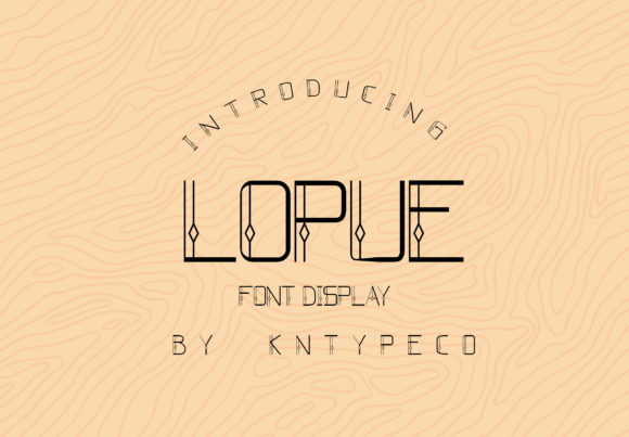 Lopue Display Font: A Marketer’s Secret Weapon for Eye-Catching Campaigns