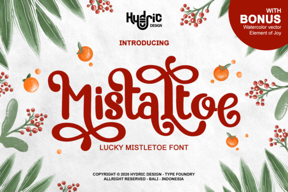 Mistaltoe: A Premium Display Font for Business Branding