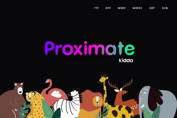Proximate Kiddo Font Review & Free Download