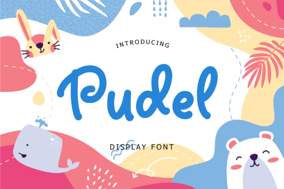 Pudel Font for a Playful Brand Identity