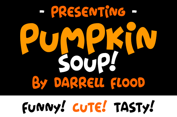 Pumpkin Soup Font for Editorial Design Projects