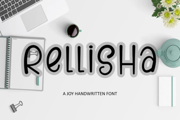 Rellisha Font: A Playful Display Typeface for Creative Makers