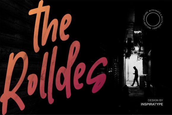 The Rolldes: A Display Font for Creative Content Layouts